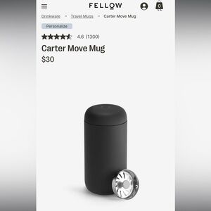 Carter Fellow 12oz Travel Mug